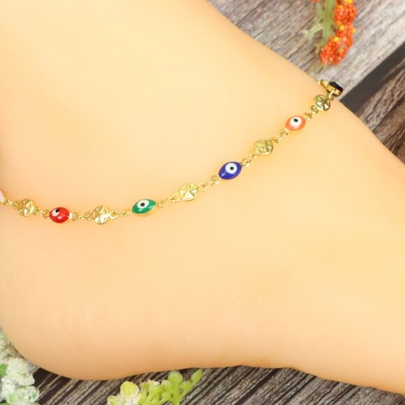 "Elegant Handmade Anklet – Delicate Jewelry for Women, MAR091499 - Picture 3 of 10